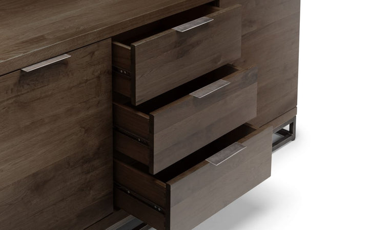 Brooklyn Sideboard - Dark Oak - The Bed House