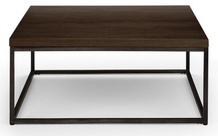 Brooklyn Square Coffee Table - Dark Oak - The Bed House