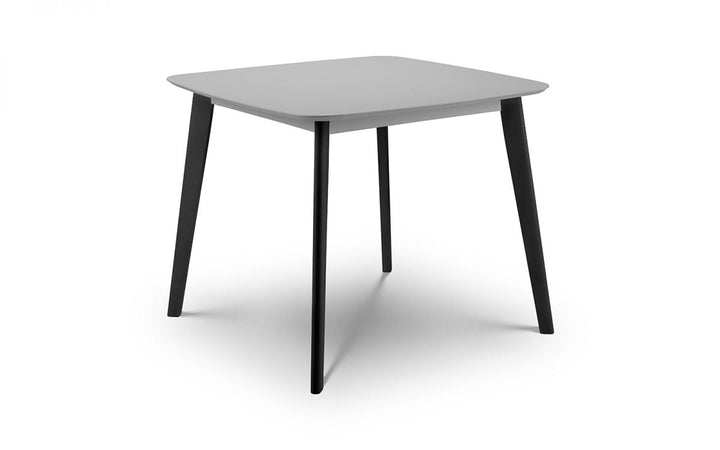 Casa Square Dining Table - Grey/Black - The Bed House