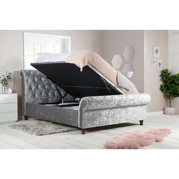 Castello Side Lift Ottoman Bed - The Bed House