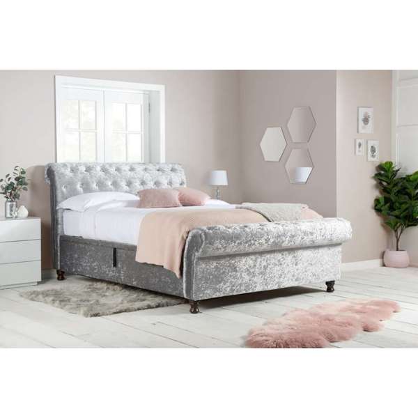 Castello Side Lift Ottoman Bed - The Bed House