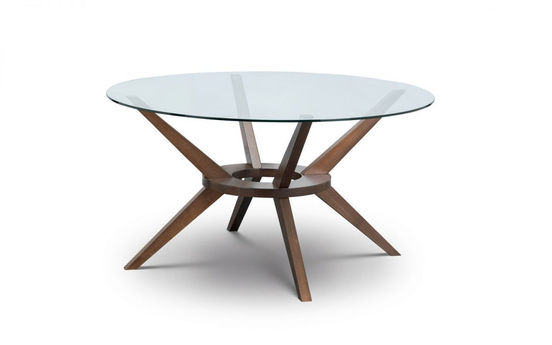 Chelsea Large Glass Top Dining Table - The Bed House