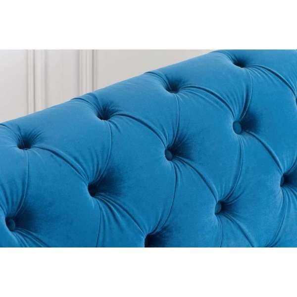 Chester Sofa - Blue - The Bed House