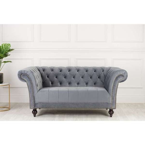 Chester Sofa - Grey - The Bed House