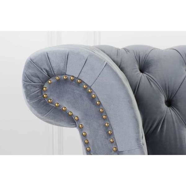 Chester Sofa - Grey - The Bed House