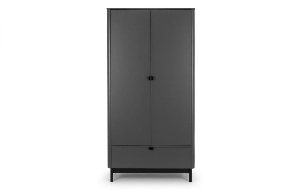 Chloe 2 Door 1 Drawer Wardrobe - The Bed House