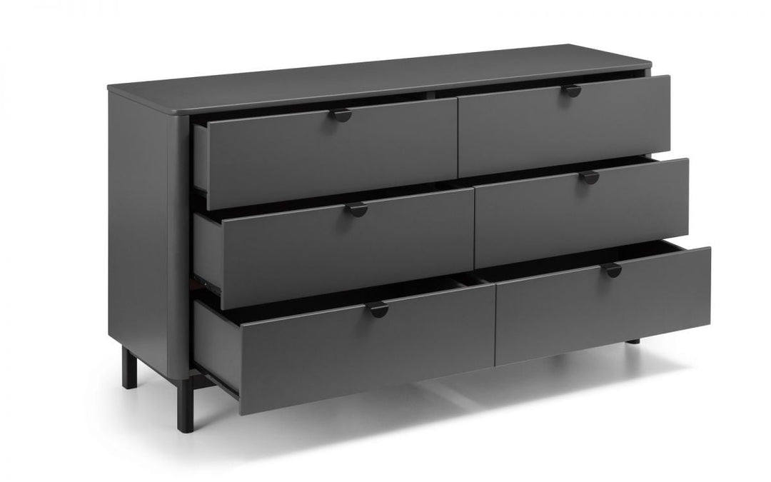 Chloe 6 Drawer Chest - The Bed House