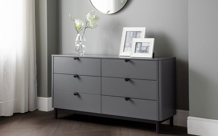 Chloe 6 Drawer Chest - The Bed House