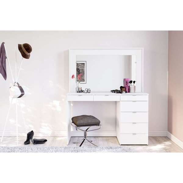 Chloe 7 Drawer Dressing Table - The Bed House