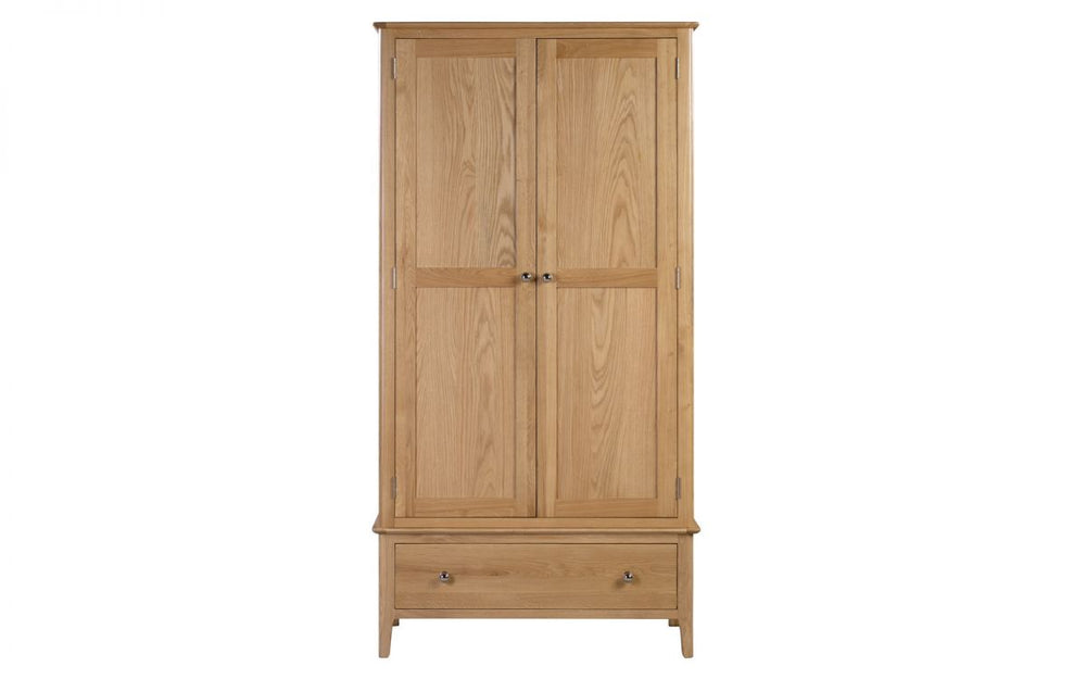 Cotswold 2 Door 1 Drawer Wardrobe - The Bed House