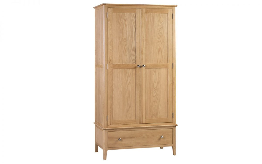 Cotswold 2 Door 1 Drawer Wardrobe - The Bed House