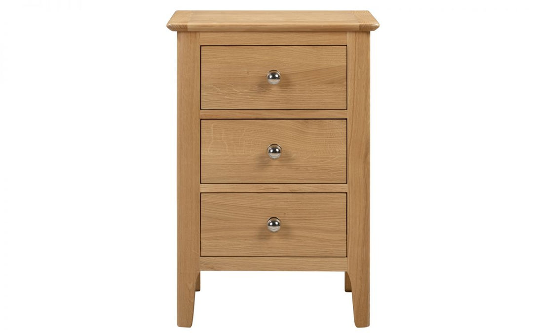 Cotswold 3 Drawer Bedside - The Bed House