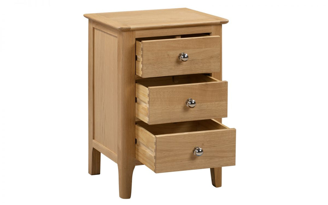 Cotswold 3 Drawer Bedside - The Bed House