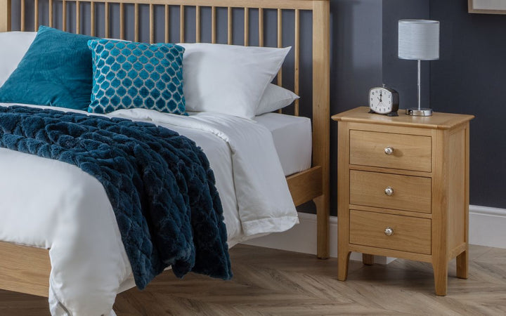 Cotswold 3 Drawer Bedside - The Bed House