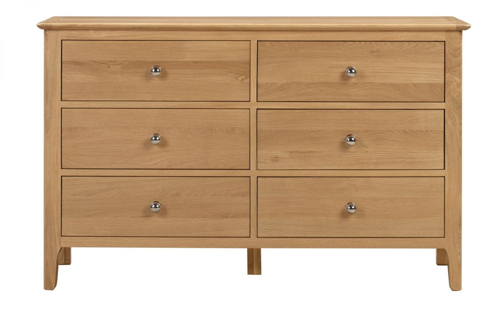 Cotswold 6 Drawer Wide Chest - The Bed House