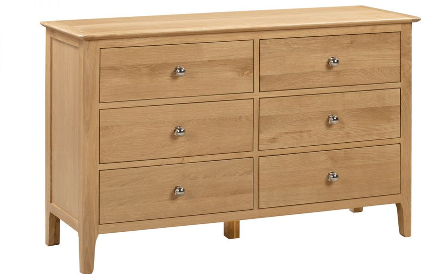 Cotswold 6 Drawer Wide Chest - The Bed House