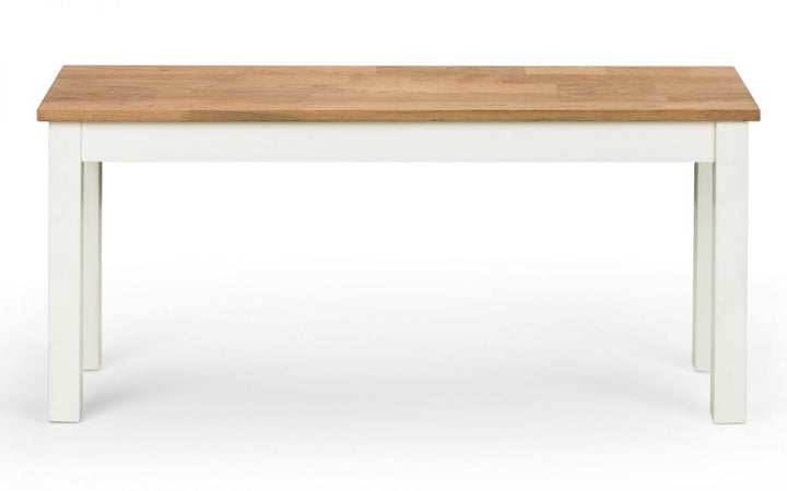 Coxmoor Bench - Ivory & Oak - The Bed House