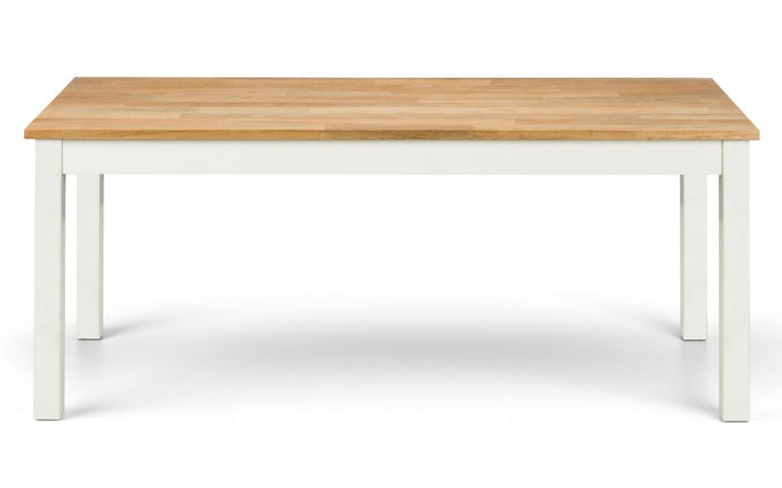 Coxmoor Coffee Table - Ivory & Oak - The Bed House