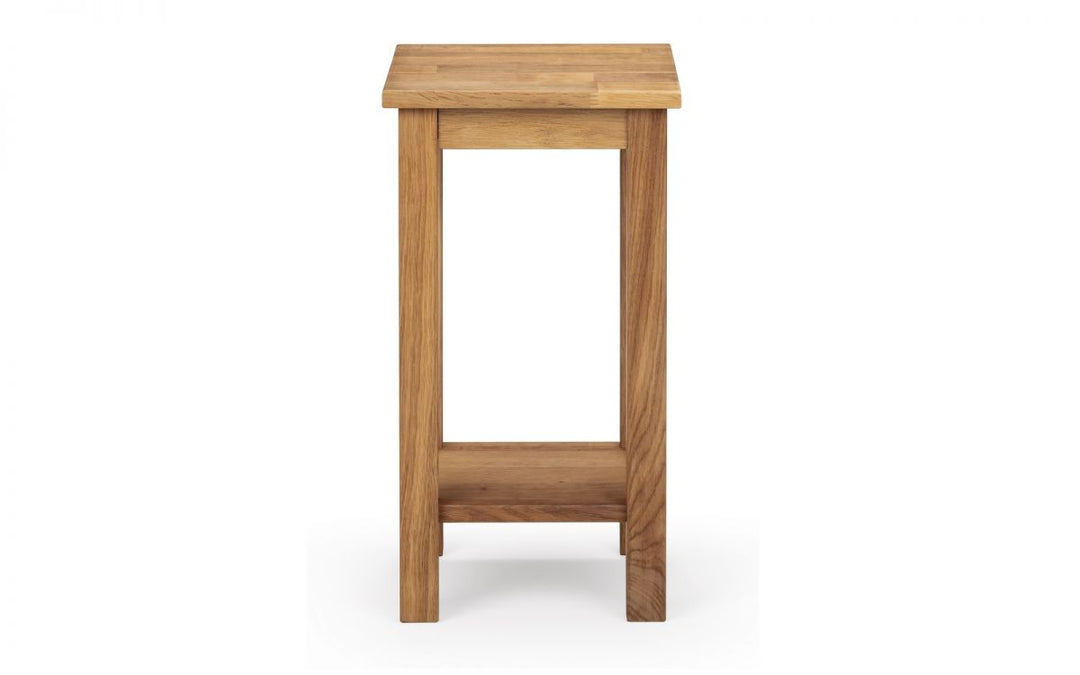 Coxmoor Tall Narrow Side Table - Oak - The Bed House