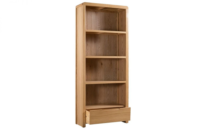 Curve Tall Bookcase - The Bed House