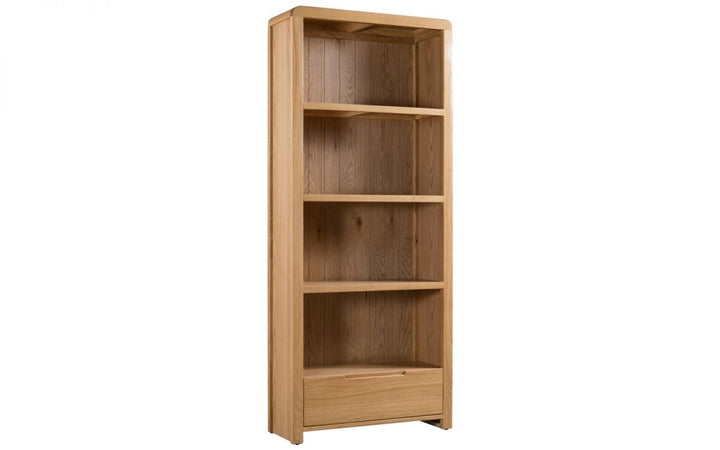 Curve Tall Bookcase - The Bed House