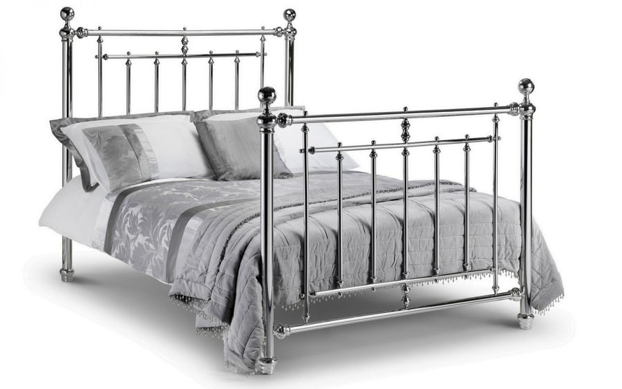 Empress Chrome Bed - The Bed House