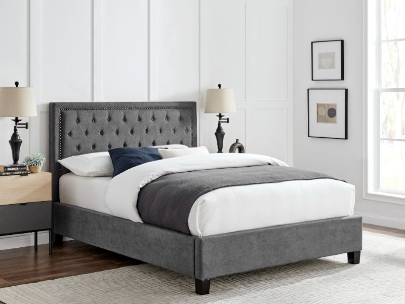 Evie Fabric Bed Frame - The Bed House