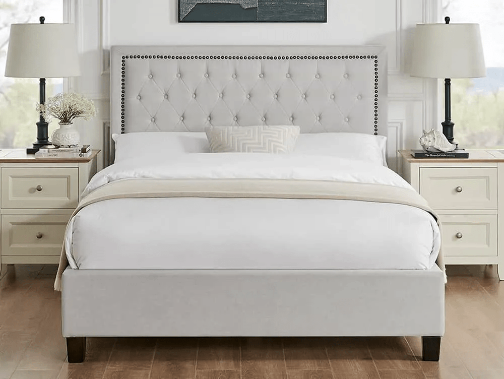 Evie Fabric Bed Frame - The Bed House