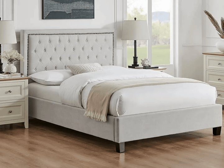 Evie Fabric Bed Frame - The Bed House