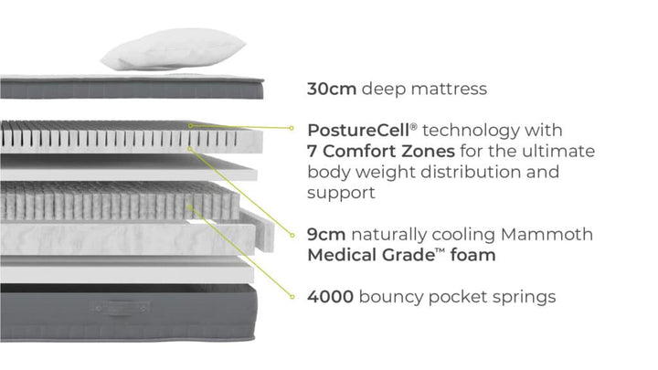 Excel Hybrid 4000 - The Bed House