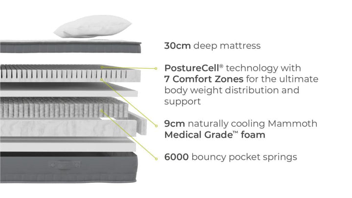 Excel Hybrid 6000 - The Bed House