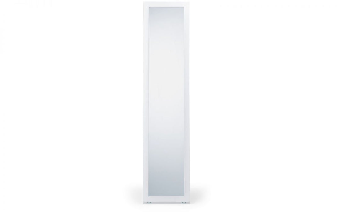 Fresco Storage Mirror - White - The Bed House