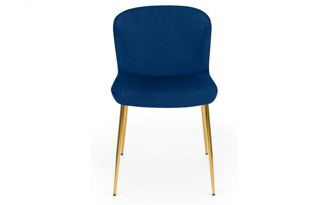 Harper Dining Chair - Blue - The Bed House