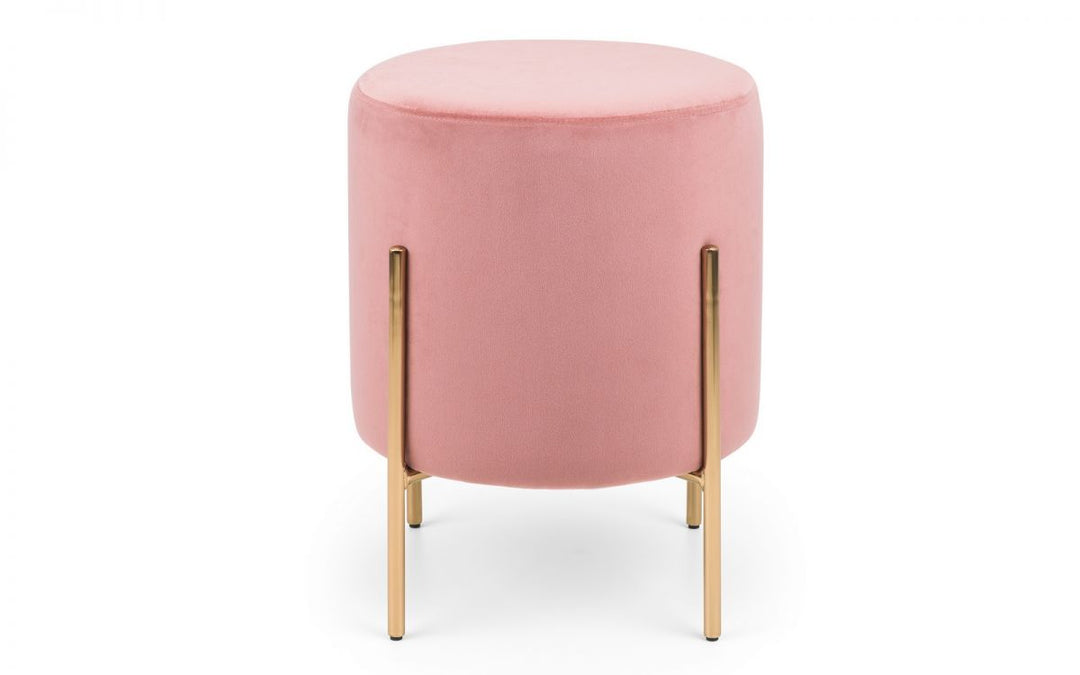 Harrogate Stool - Dusky Pink - The Bed House