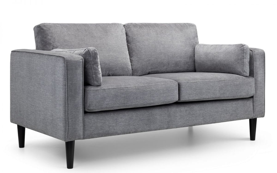 Hayward 2 Seater Sofa - Grey Chenille - The Bed House