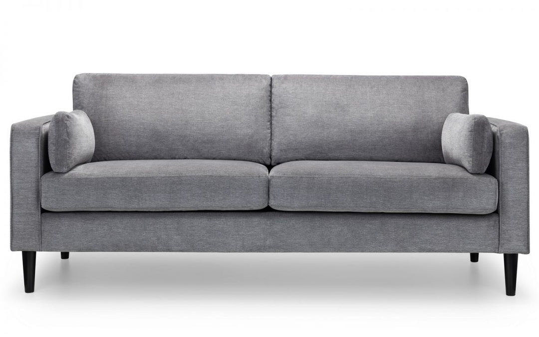 Hayward 3 Seater Sofa - Grey Chenille - The Bed House