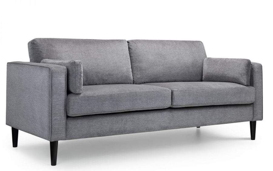 Hayward 3 Seater Sofa - Grey Chenille - The Bed House