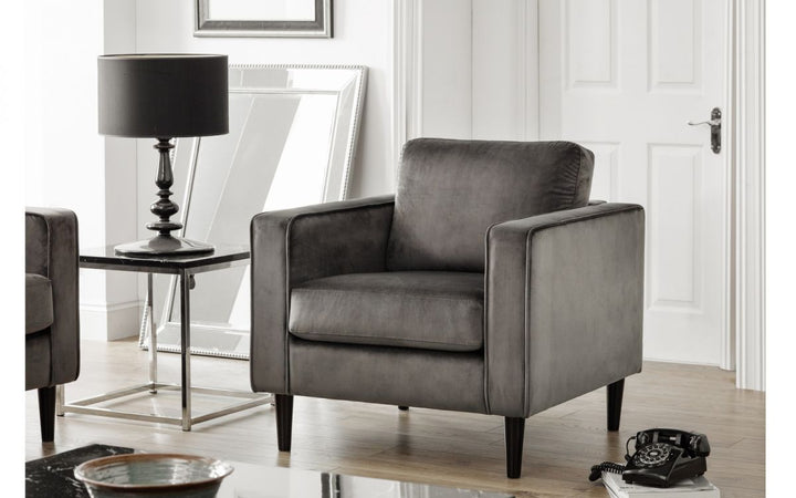 Hayward Velvet Armchair - The Bed House