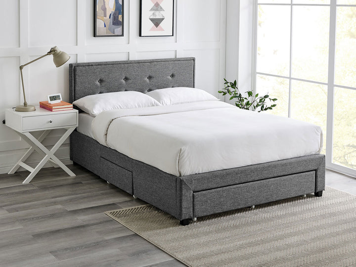 Jace Fabric Bed Frame - The Bed House