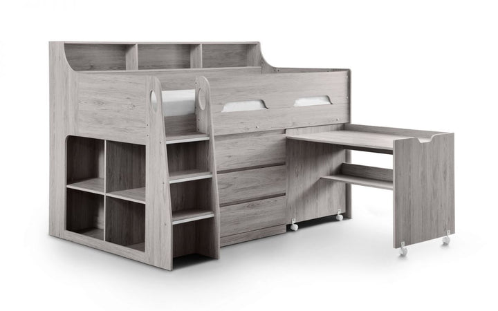 Jupiter Midsleeper - Grey Oak - The Bed House