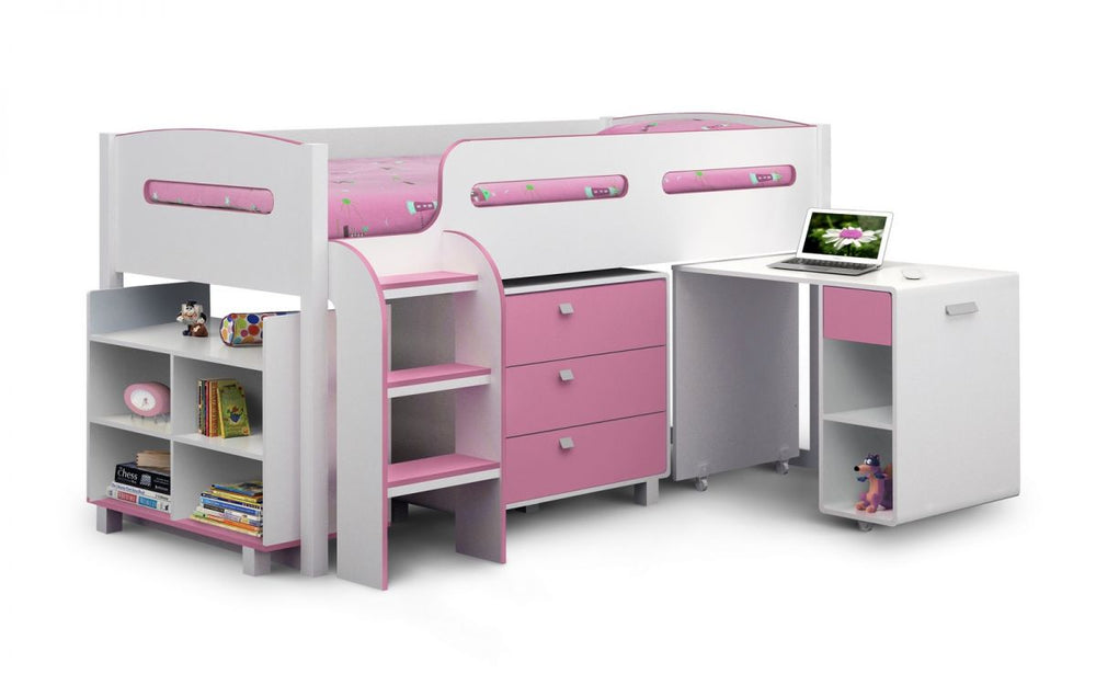 Kimbo Cabin Bed - Pink - The Bed House - 2