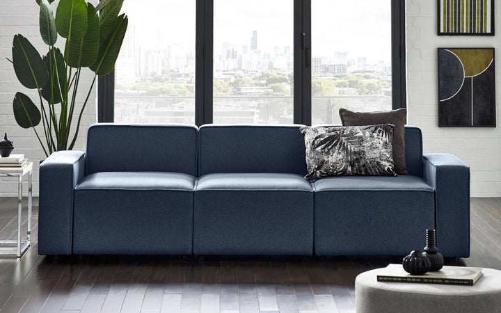 Lago Combination Sofa - Blue - The Bed House