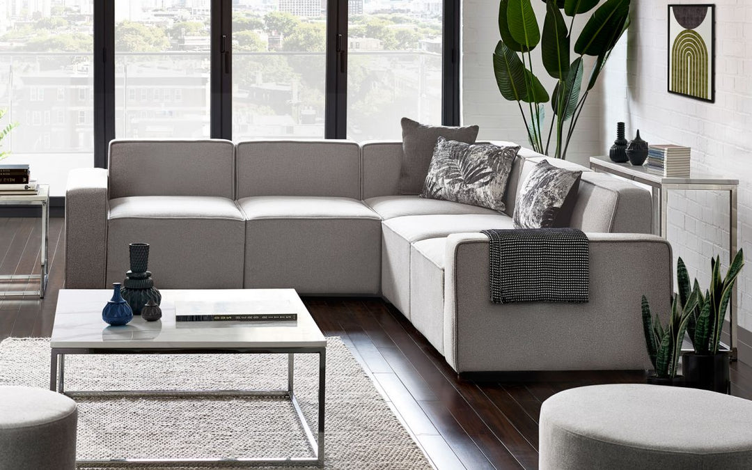 Lago Combination Sofa - Grey - The Bed House