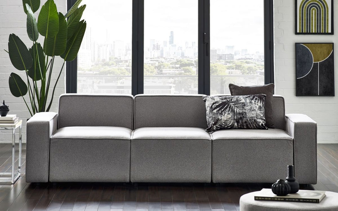 Lago Combination Sofa - Grey - The Bed House