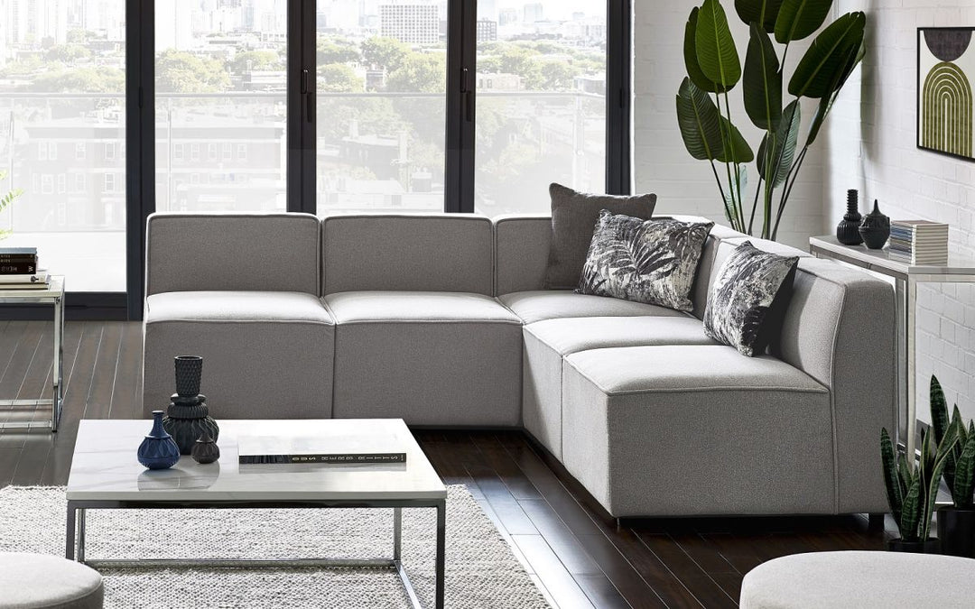 Lago Combination Sofa - Grey - The Bed House