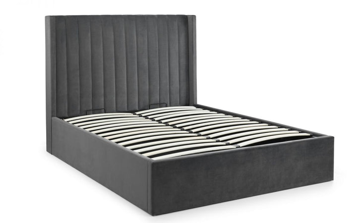 Langham Ottoman Bed - Grey - The Bed House