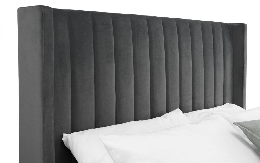 Langham Ottoman Bed - Grey - The Bed House