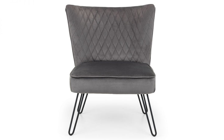 Lisbon Chair - Grey - The Bed House