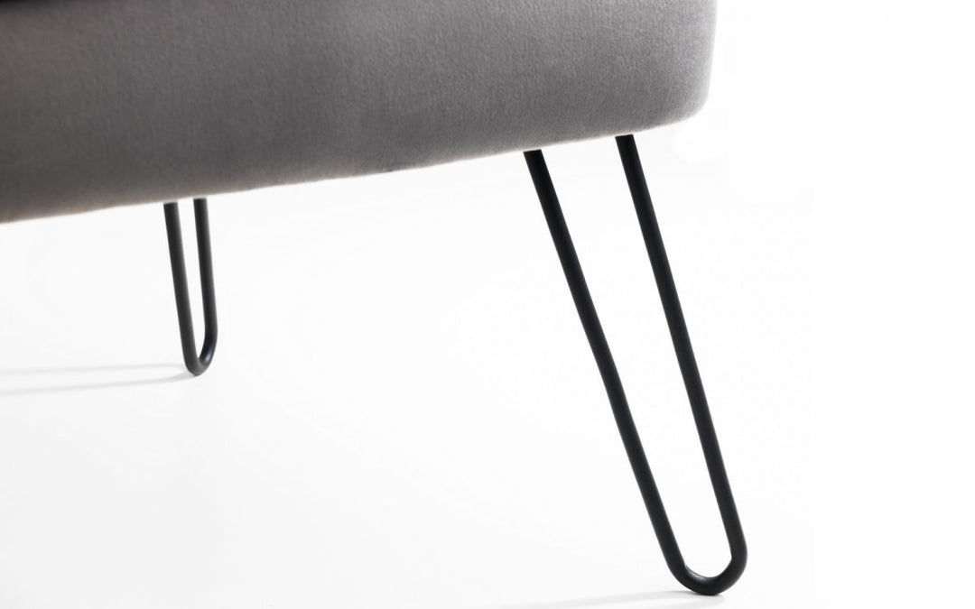 Lisbon Chair - Grey - The Bed House