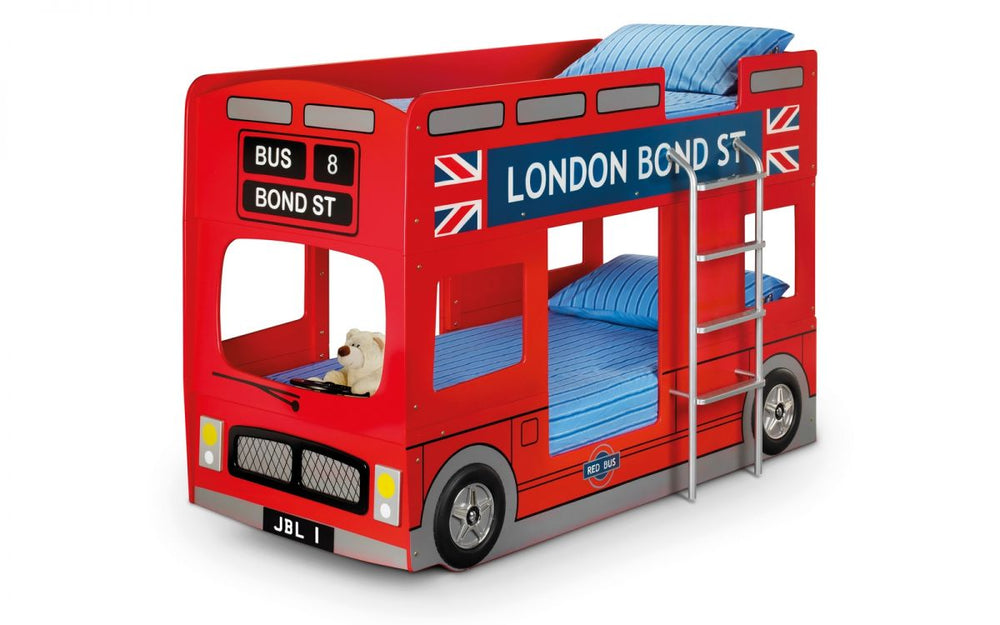 London Bus Bunk Bed - The Bed House